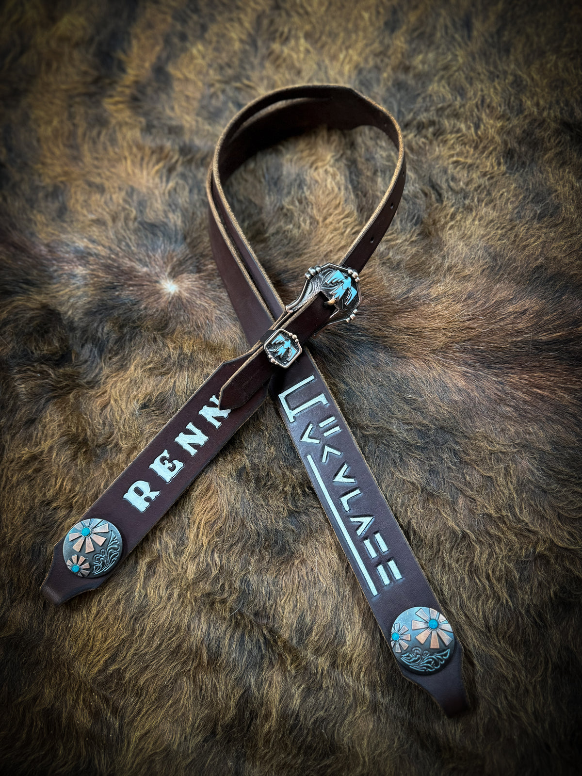 Simple Mustang headstall