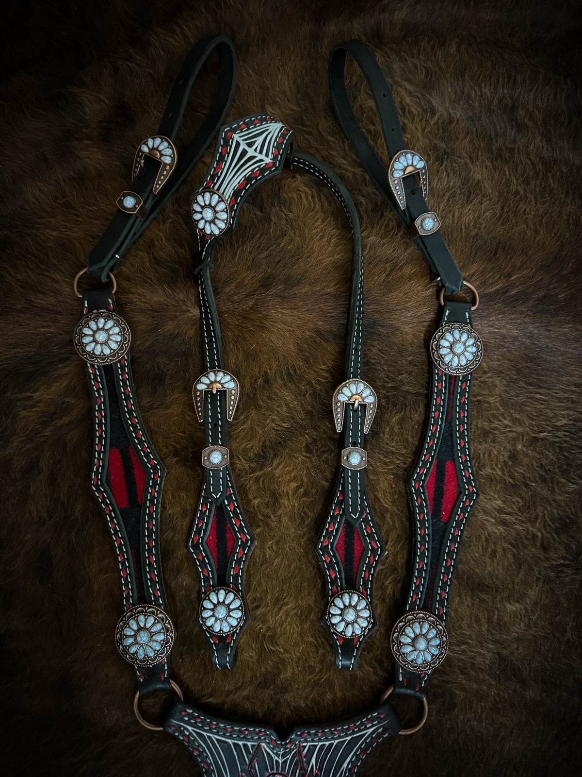 “Black Widow” Gladiator tack set