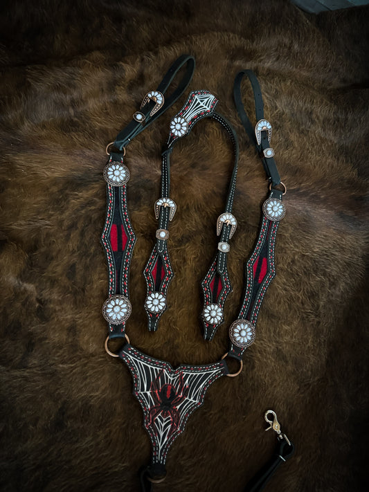 “Black Widow” Gladiator tack set
