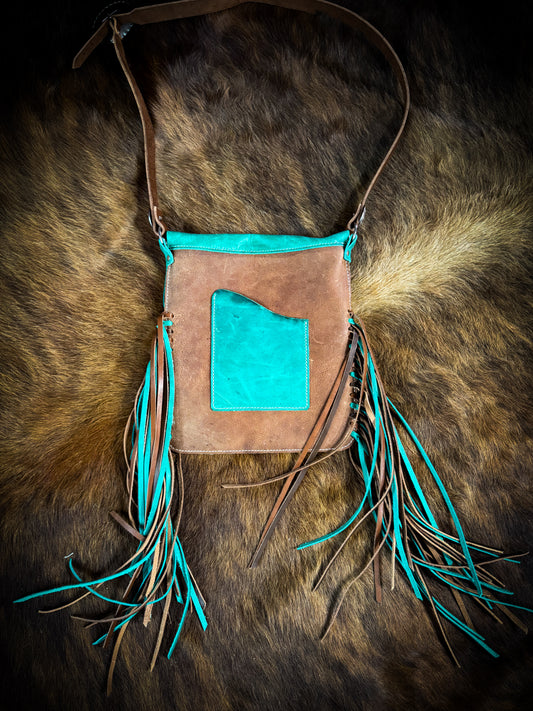 “Turquoise cowgirl” purse