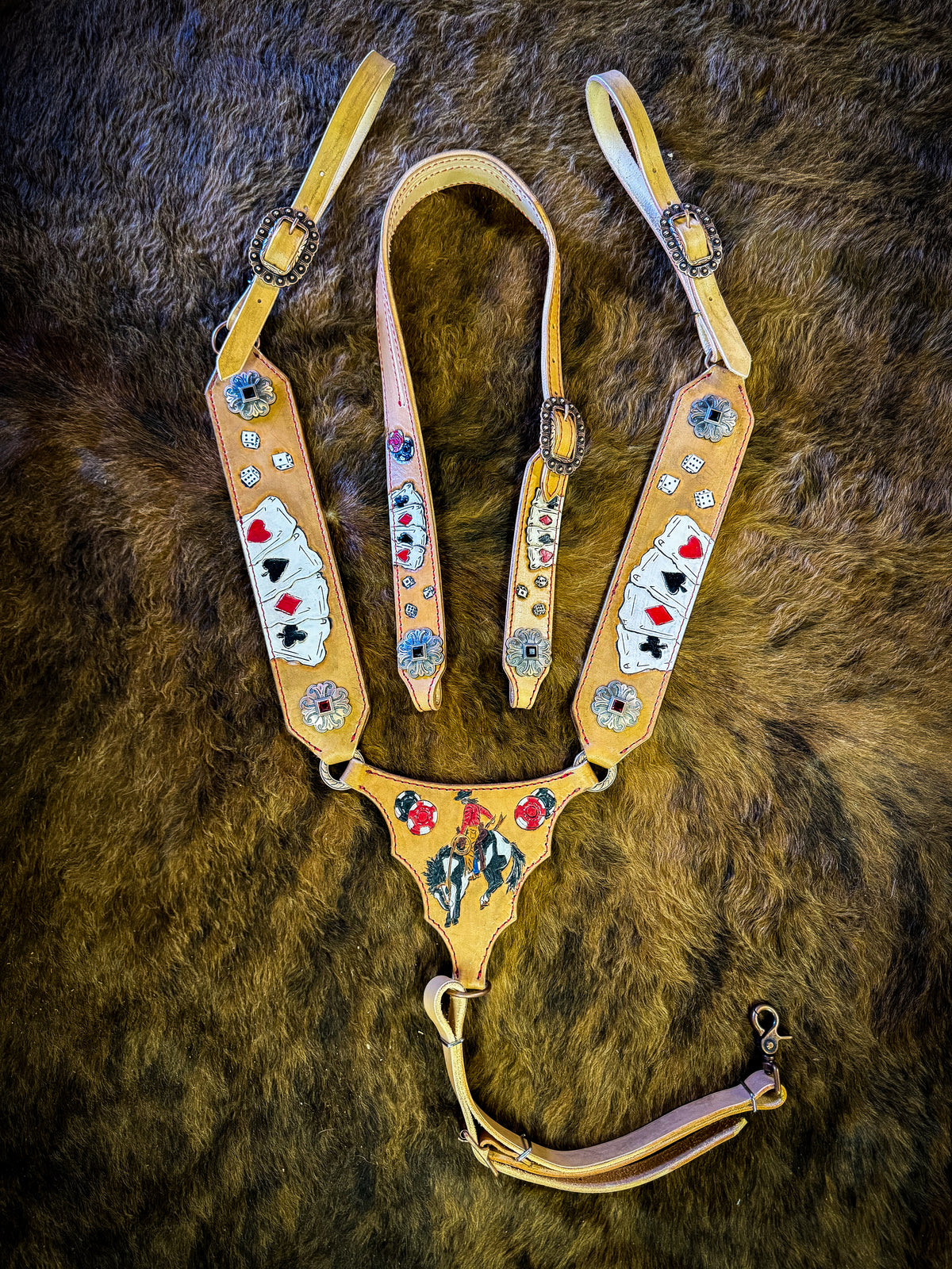“The Gambler” Gladiator tack set