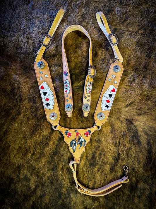 “The Gambler” Gladiator tack set
