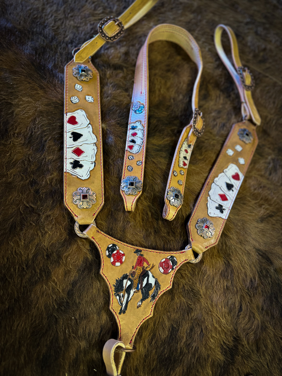 “The Gambler” Gladiator tack set